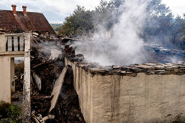 Professional Soot Cleanup technician working in Hobart, WI